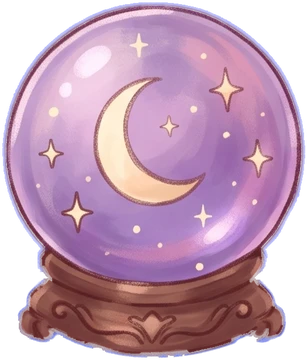 A crystal ball